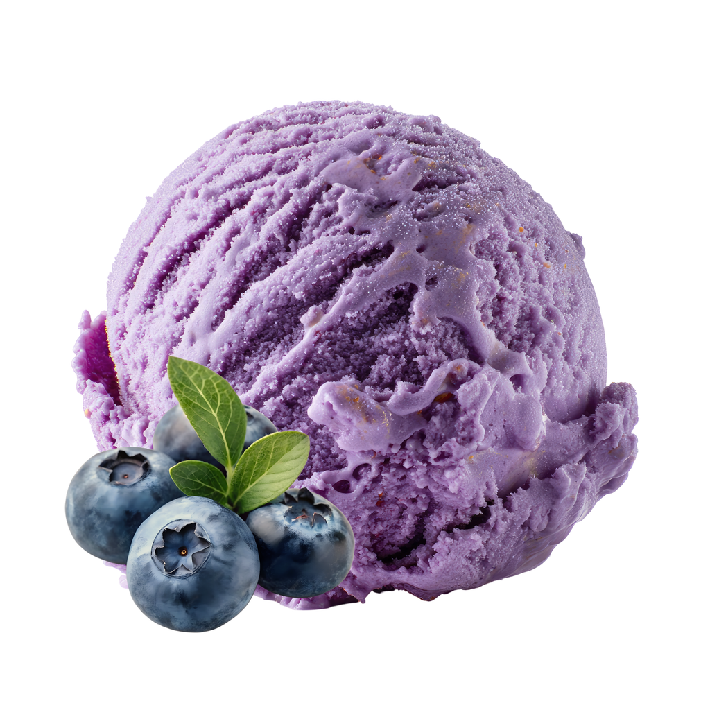 Blåbär Gelato - 4,5L Tråg