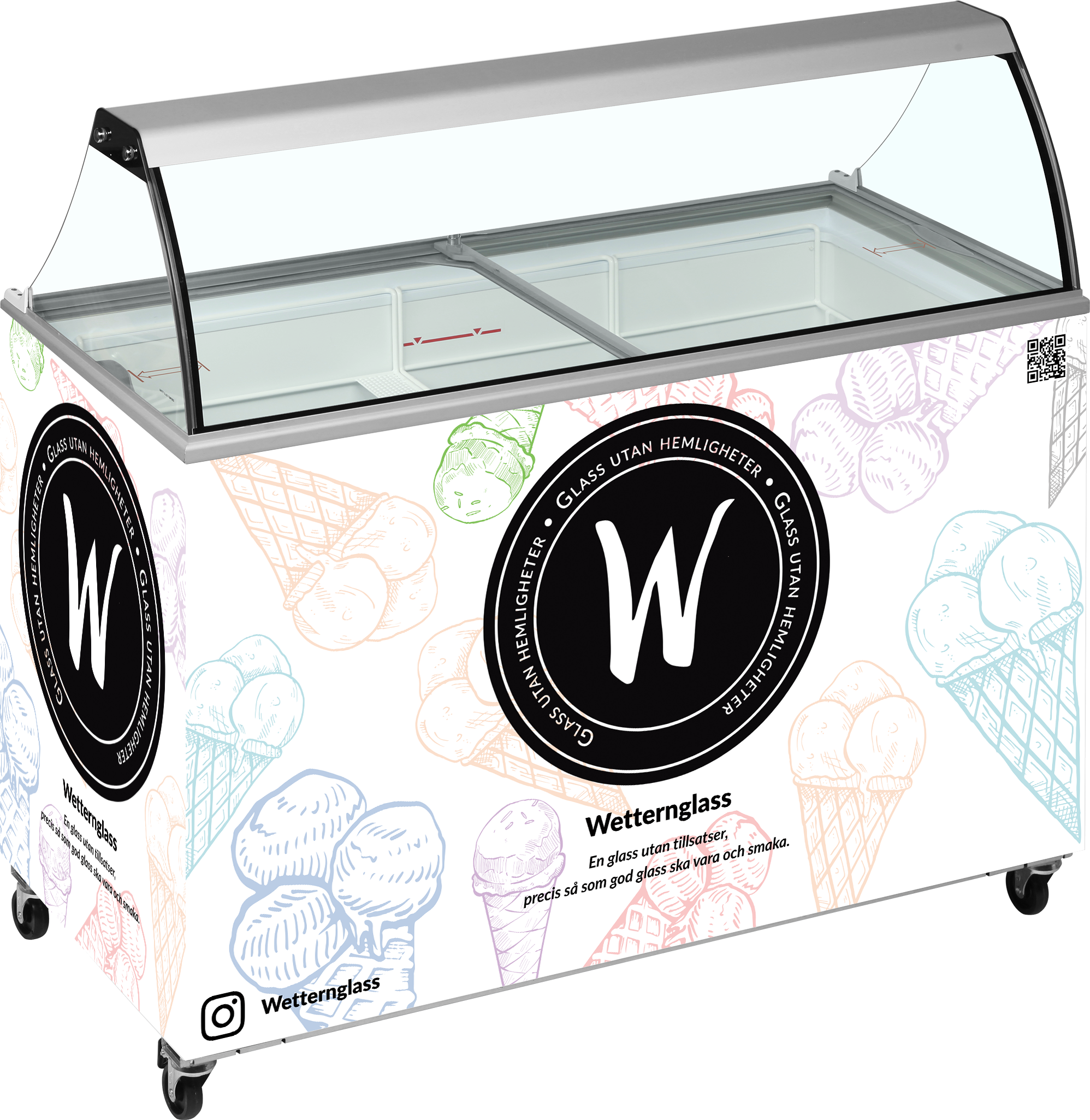 Glassfrys - 10 Smaker